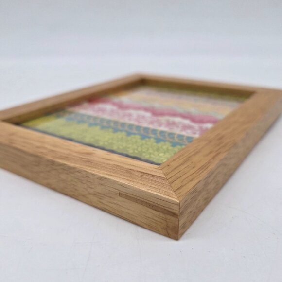 Decorative Bamboo Wooden Picture Photo Frame 4"x6" Thailand - Picture 8 of 11